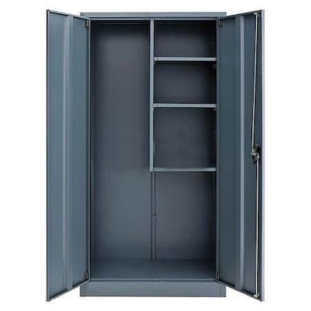 Global Industrial Industrial Storage Cabinet, 72 in H, 36 in W, Gray 269902GY